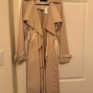 Women's Tan Trench Coat